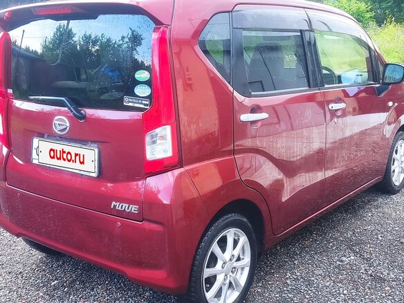 2019 Daihatsu Move VI Рестайлинг, красный, 780000 рублей - вид 2