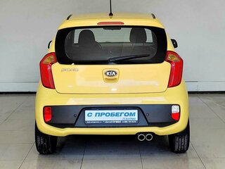 2013 Kia Picanto II, жёлтый, 835000 рублей, вид 3