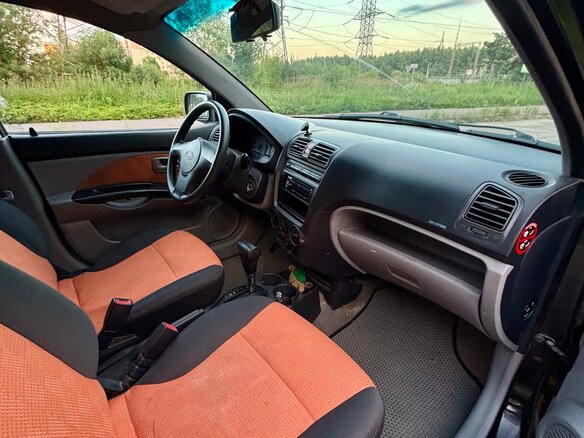 2007 Kia Picanto I, чёрный, 240000 рублей - вид 11