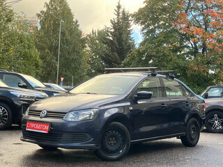 2015 Volkswagen Polo V, синий, 799000 рублей, вид 3