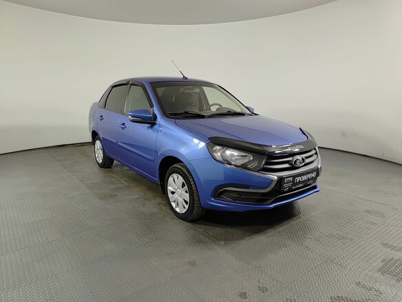 2020 Lada (ВАЗ) Granta I Рестайлинг, синий - вид 2