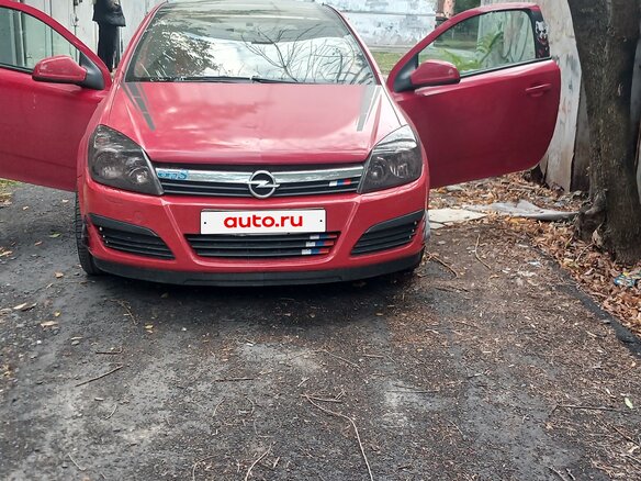 2007 Opel Astra GTC H Рестайлинг, красный, 550000 рублей - вид 1