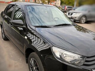 2020 Lada (ВАЗ) Granta I Рестайлинг, чёрный, 540000 рублей, вид 2