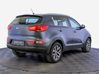 2015 Kia Sportage III Рестайлинг, синий, 1210000 рублей, вид 5