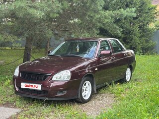 2012 Lada (ВАЗ) Priora I, пурпурный, 430000 рублей, вид 2