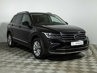 2021 Volkswagen Tiguan II Рестайлинг, чёрный, 2579700 рублей, вид 3