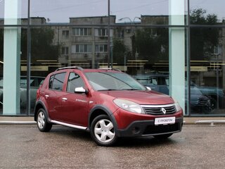 2013 Renault Sandero Stepway I, красный, 510000 рублей, вид 3