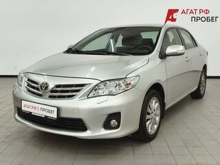 2012 Toyota Corolla X (E140, E150) Рестайлинг, серебристый, 1189000 рублей, вид 1