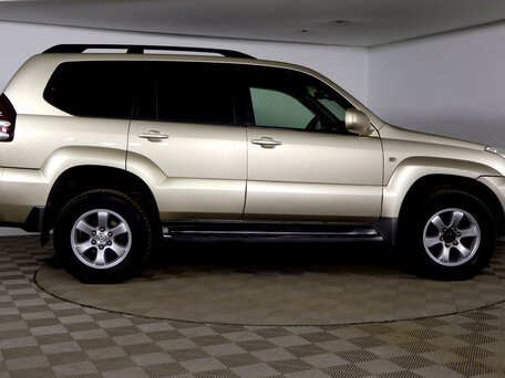 2007 Toyota Land Cruiser Prado 5-speed 120 Series, бежевый, 1629990 рублей, вид 4