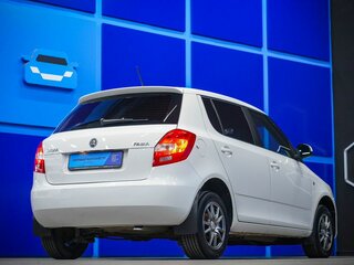 2013 Skoda Fabia II Рестайлинг, белый, 570000 рублей, вид 5