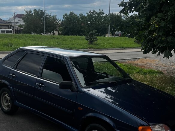 2005 Lada (ВАЗ) 2114, синий, 140000 рублей - вид 6