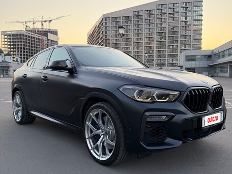 2019 BMW X6 M50d III (G06), чёрный, 9300000 рублей, вид 1