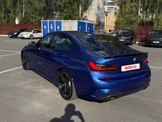 2019 BMW 3 серии 320d VII (G2x), синий, 3730000 рублей, вид 4