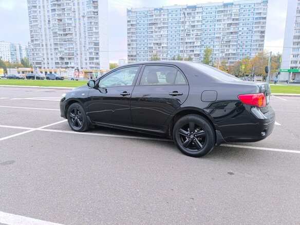 2008 Toyota Corolla X (E140, E150), чёрный, 950000 рублей - вид 11