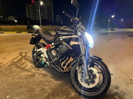 2013 Kawasaki ER-6N, чёрный, 460000 рублей, вид 3