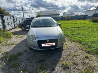 2007 Fiat Punto III Grande Punto, серебристый, 200000 рублей, вид 1
