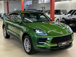 2021 Porsche Macan I Рестайлинг, зелёный, 5490000 рублей, вид 2