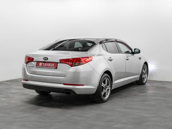 2012 Kia Optima III, серебристый - вид 2