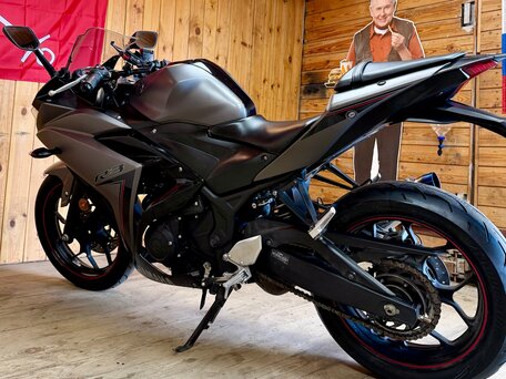 2015 Yamaha YZF-R3, серый, 449000 рублей, вид 5
