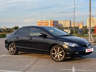 2010 Honda Civic VIII Рестайлинг, чёрный, 1100000 рублей, вид 4