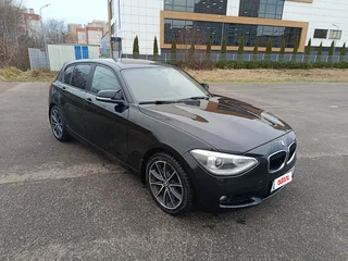 2012 BMW 1 серии 116i II (F20/F21), чёрный, 950000 рублей, вид 1