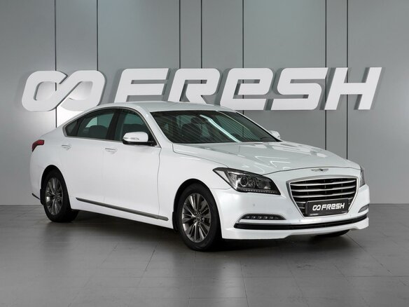 2014 Hyundai Genesis II, белый