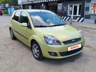 2007 Ford Fiesta Mk5, зелёный, 425000 рублей, вид 2
