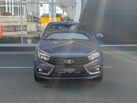 2017 Lada (ВАЗ) Vesta I, синий, 778000 рублей, вид 2