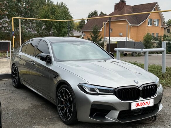 2021 BMW M5 Competition VI (F90) Рестайлинг, серый, 10000000 рублей - вид 2