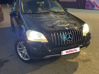 2008 Mercedes-Benz M-Класс 350 II (W164) Рестайлинг, чёрный, 1249000 рублей, вид 3