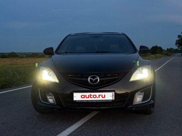 2008 Mazda 6 II (GH), чёрный, 769999 рублей - вид 1