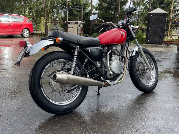 2002 Honda CB 400SS, красный - вид 5