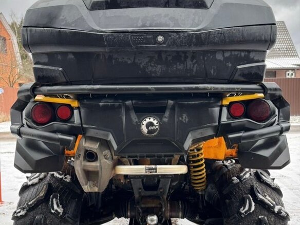 2012 BRP Can-Am Outlander MAX 500, жёлтый, 650000 рублей - вид 5