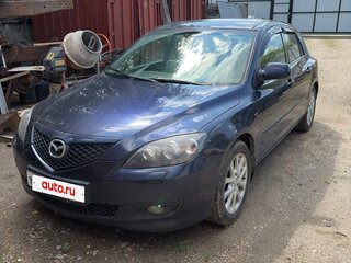 2008 Mazda 3 I (BK) Рестайлинг, синий, 550000 рублей, вид 1