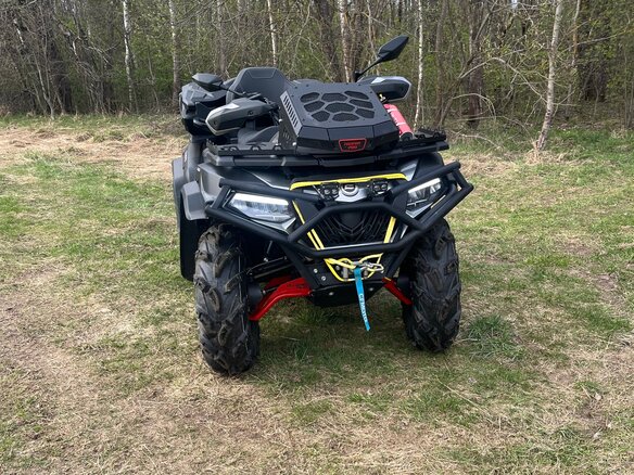 2023 CFMoto CFORCE 600 Advanced EPS, серебристый, 810000 рублей - вид 11