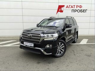 2016 Toyota Land Cruiser 200 Series Рестайлинг 2, чёрный, 5400000 рублей, вид 1