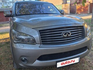 2012 Infiniti QX56 II, серый, 1925000 рублей, вид 1