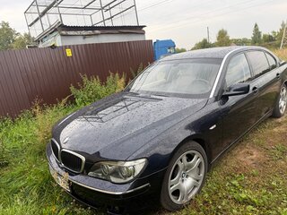 2007 BMW 7 серии Long 750Li IV (E65/E66) Рестайлинг, синий, 900000 рублей, вид 2