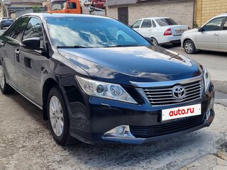 2013 Toyota Camry VII (XV50), чёрный, 1485000 рублей, вид 2