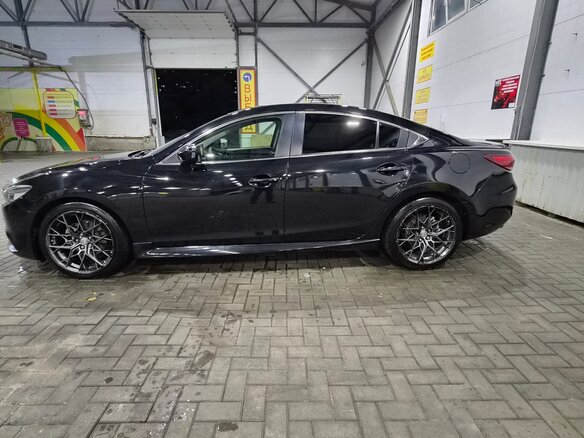 2015 Mazda 6 III (GJ) Рестайлинг, чёрный, 1440000 рублей - вид 6