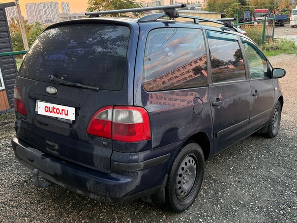 2002 Ford Galaxy I Рестайлинг, синий, 550000 рублей - вид 2