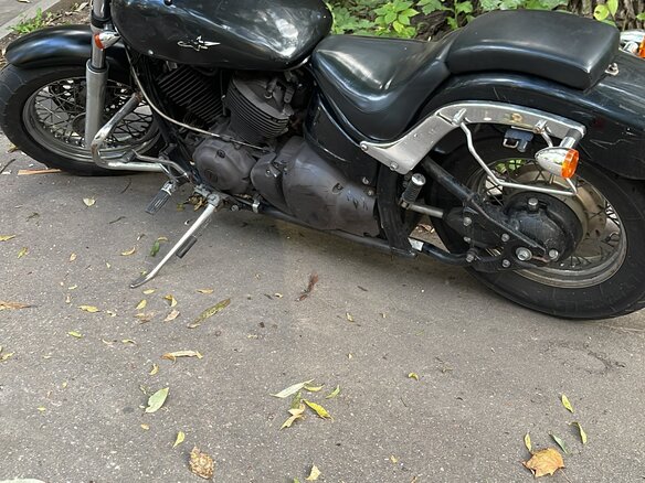 1996 Yamaha XVS400 Drag Star, чёрный, 260000 рублей - вид 5