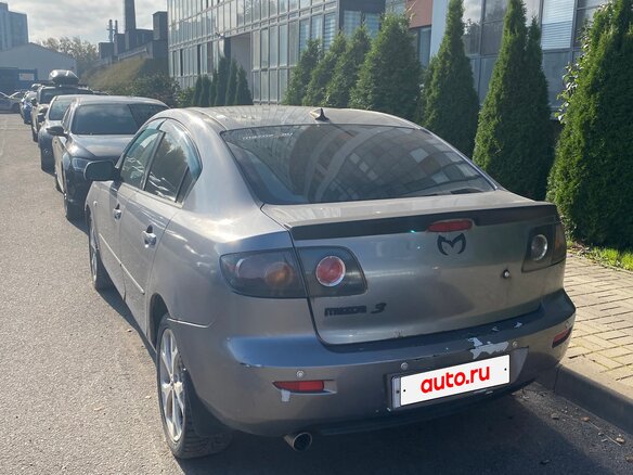 2005 Mazda 3 I (BK), серый, 260000 рублей - вид 7