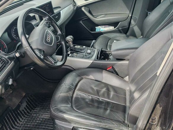 2014 Audi A6 IV (C7), чёрный, 1500000 рублей - вид 4