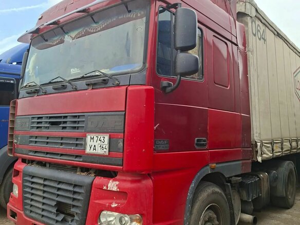 1999 DAF 95XF, красный, 1000000 рублей - вид 3