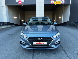 2017 Hyundai Solaris II, серый, 1300000 рублей, вид 2