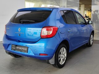 2016 Renault Sandero II, синий, 629000 рублей, вид 5