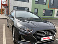 2018 Hyundai Sonata VII (LF) Рестайлинг, серый - вид 1