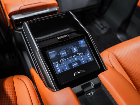 2023 Lexus LX 600 IV, чёрный - вид 27
