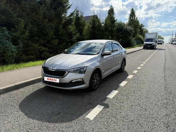 2021 Skoda Rapid II, серый - вид 2